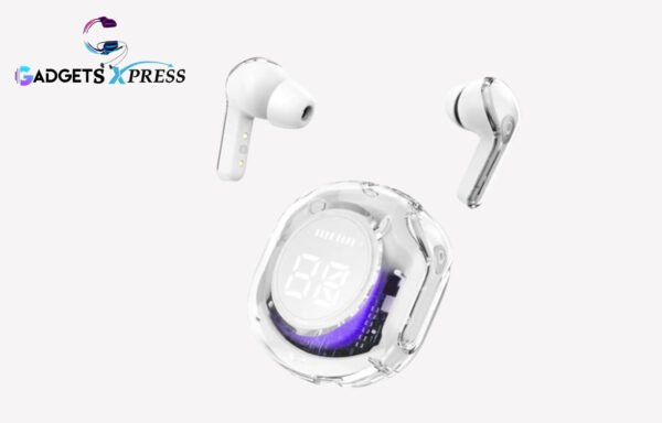 Ultrapods Pro True Wireless Earbuds – Transparent Display Design, Waterproof, Bluetooth 5.3 for Ultimate Sound Quality Gadget Xpress - Image 4